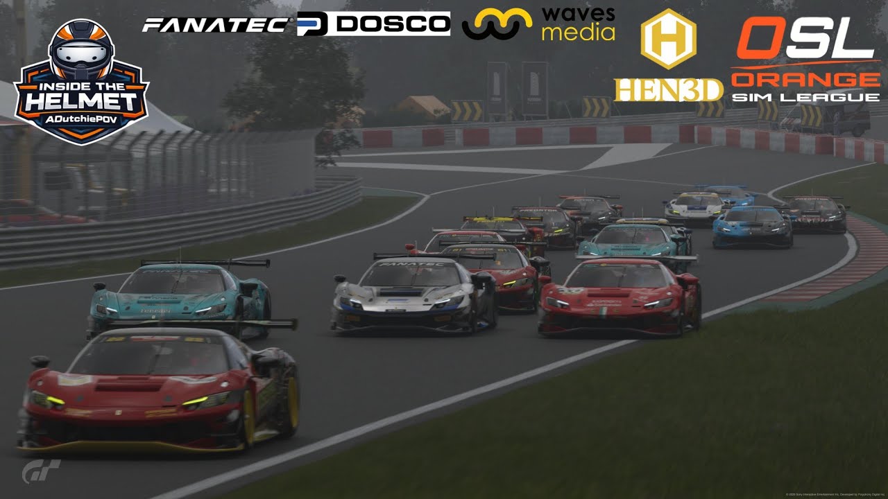 🚘Ferrari challenge opening lap 6th to 2nd