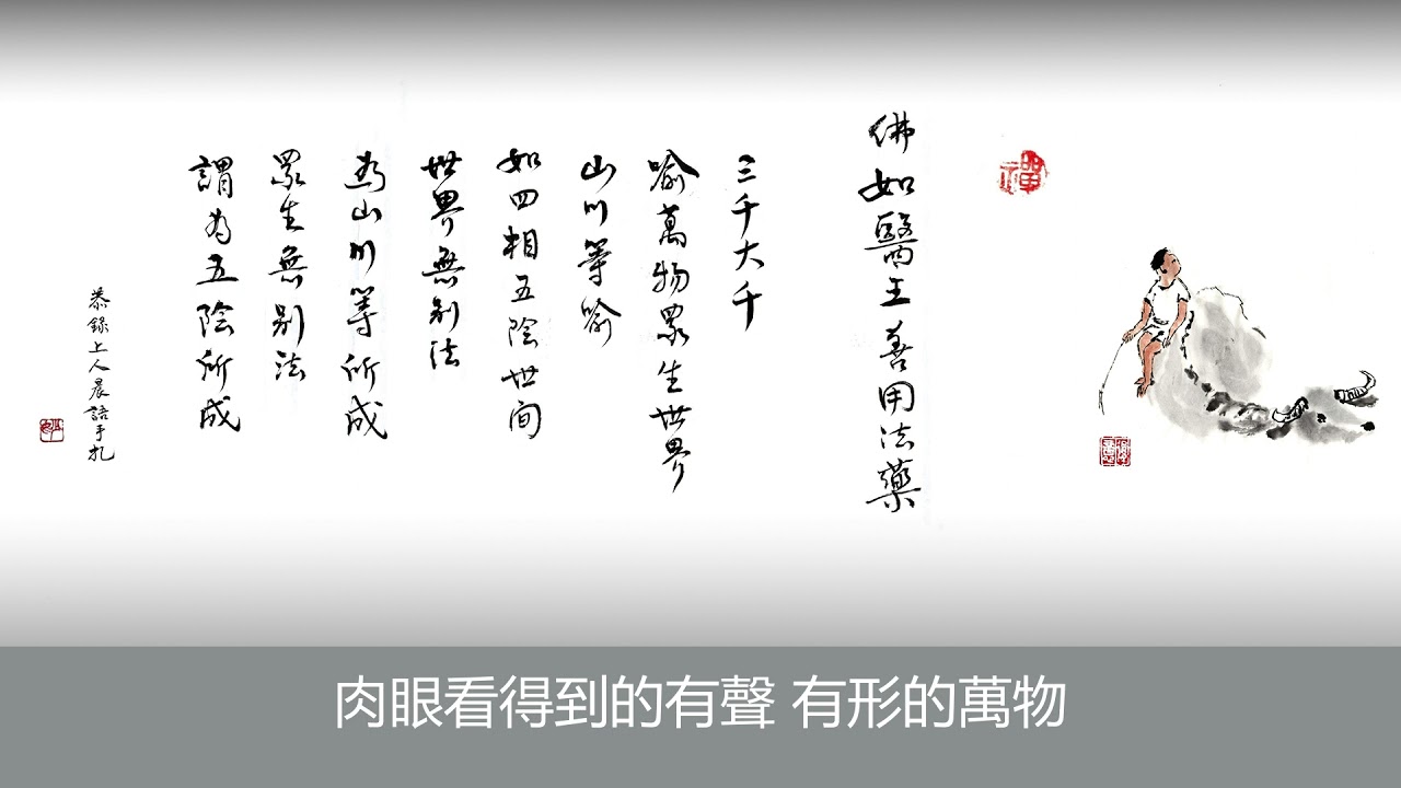 《法華經 信解品》佛如醫王 善用法藥