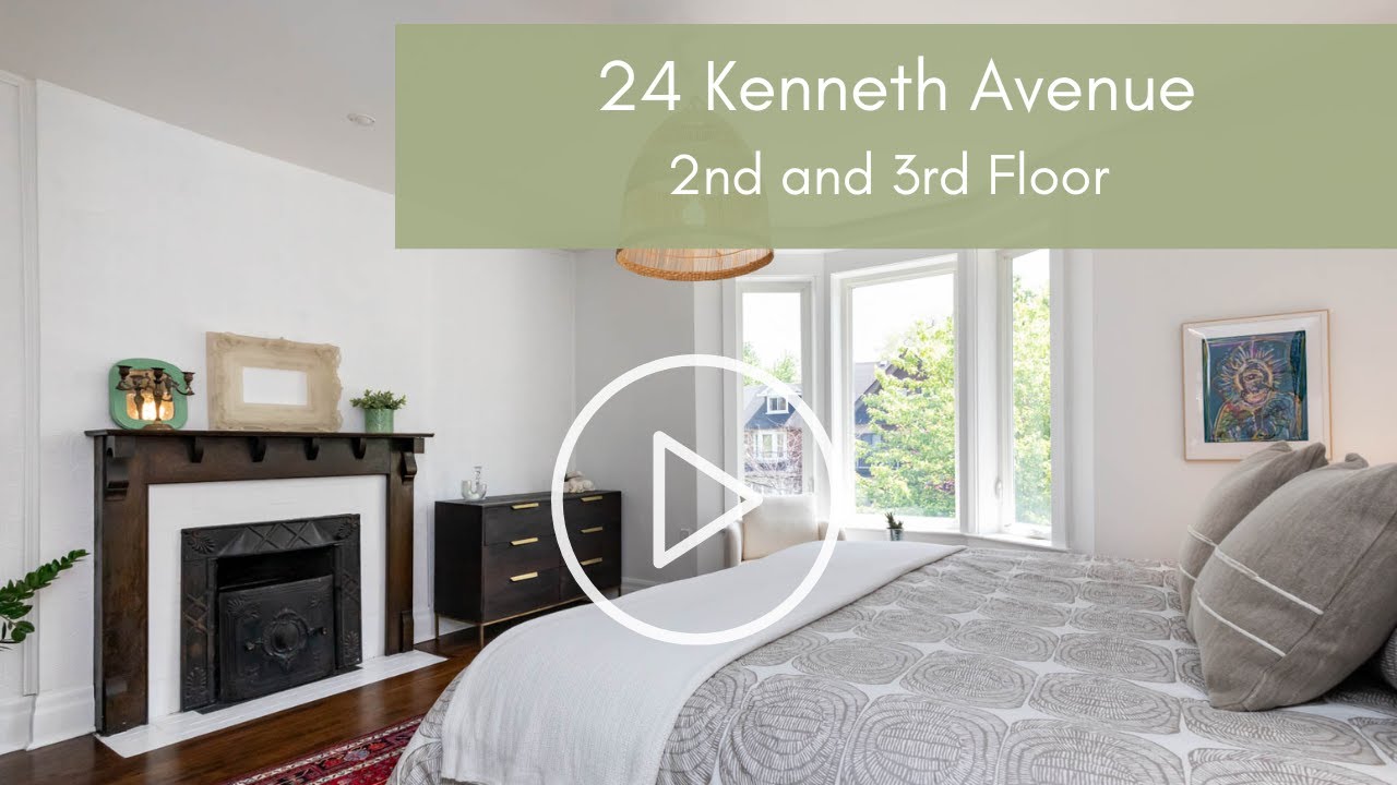 24 Kenneth Avenue ~ 2nd and 3rd Floor - Take a tour of the listing with Julie