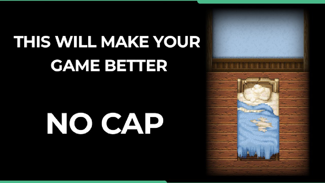 RPG Maker Beds are scuffed. Let's fix it.