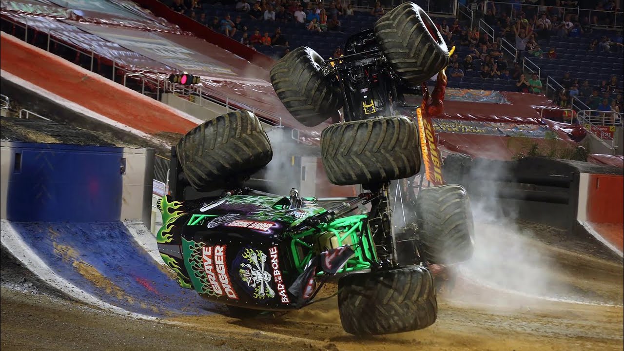 Monster Jam World Finals Racing Crashes (2000-2025)