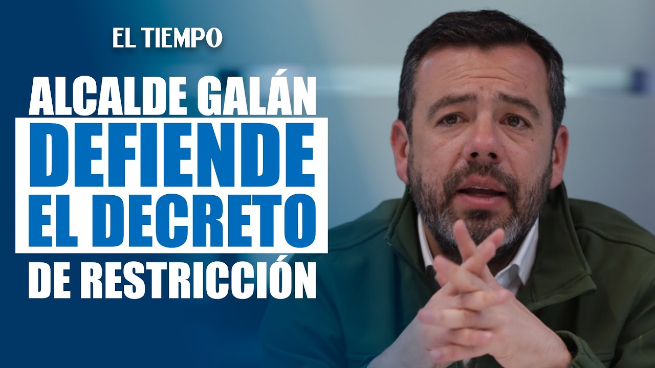 Alcalde Gal&aacute;n defiende decreto de restricci&oacute;n a motos |&nbsp;EL TIEMPO