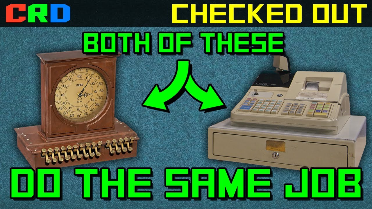 Cash registers haven't really changed in centuries.