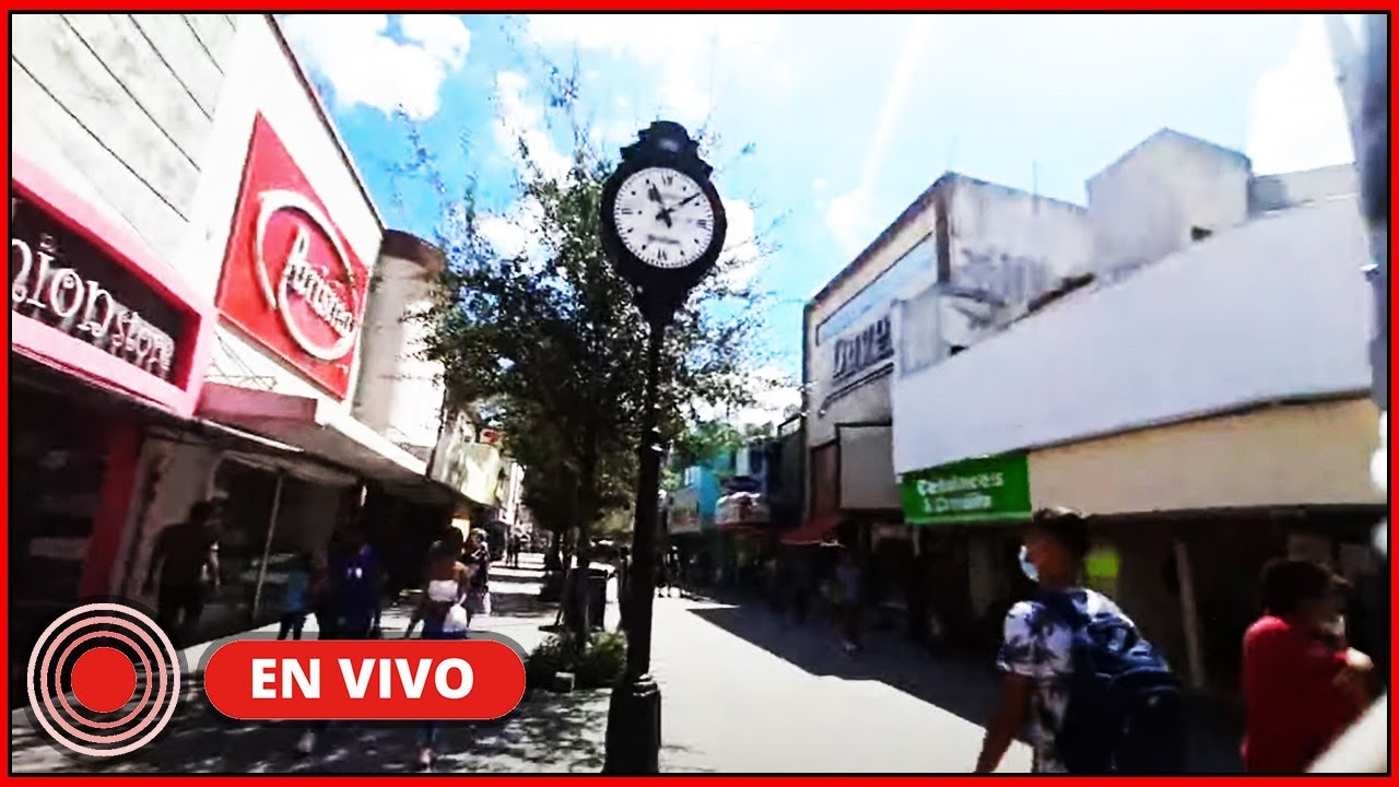 Así el centro de Reynosa tras semáforo Rojo por pandemia