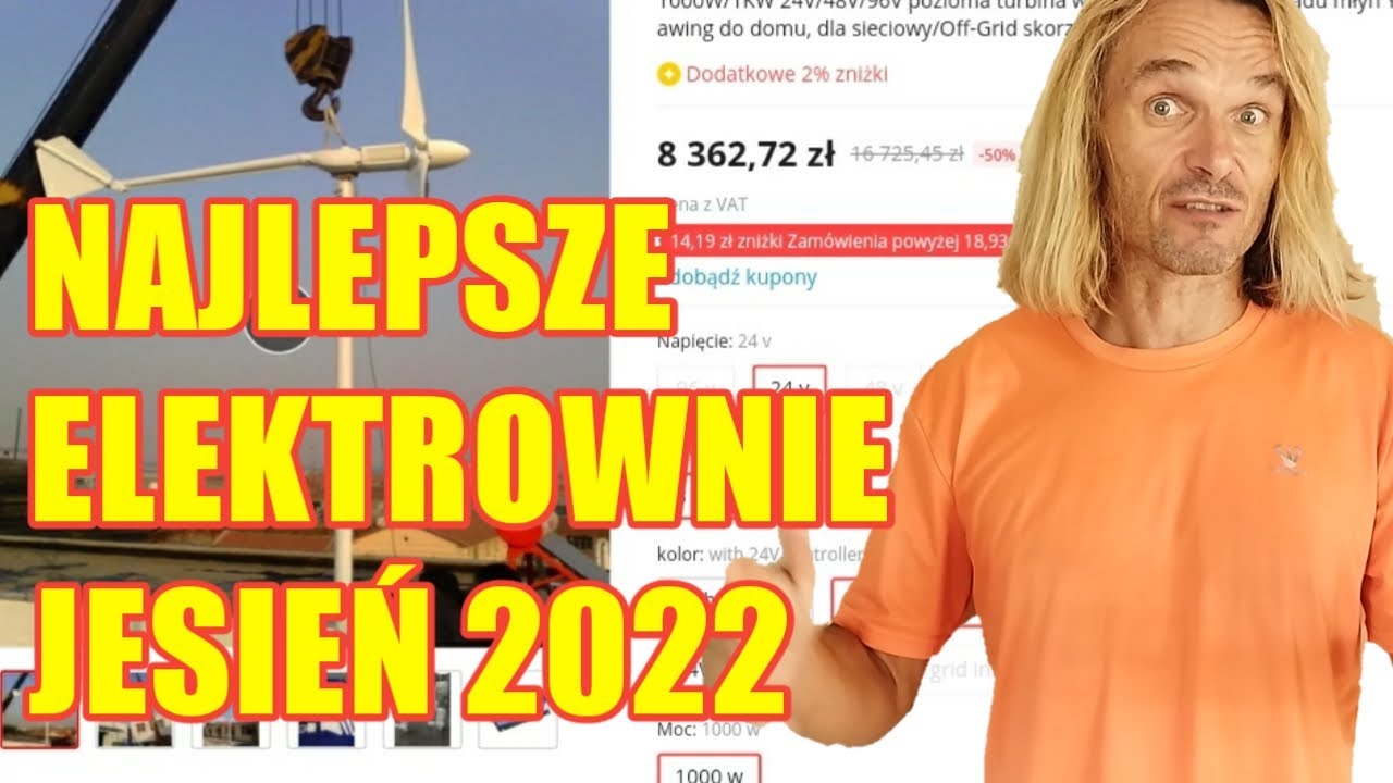 Najlepsze elektrownie do 20tys ,  4tys , 1500zł, porównanie 15 typów elektrowni