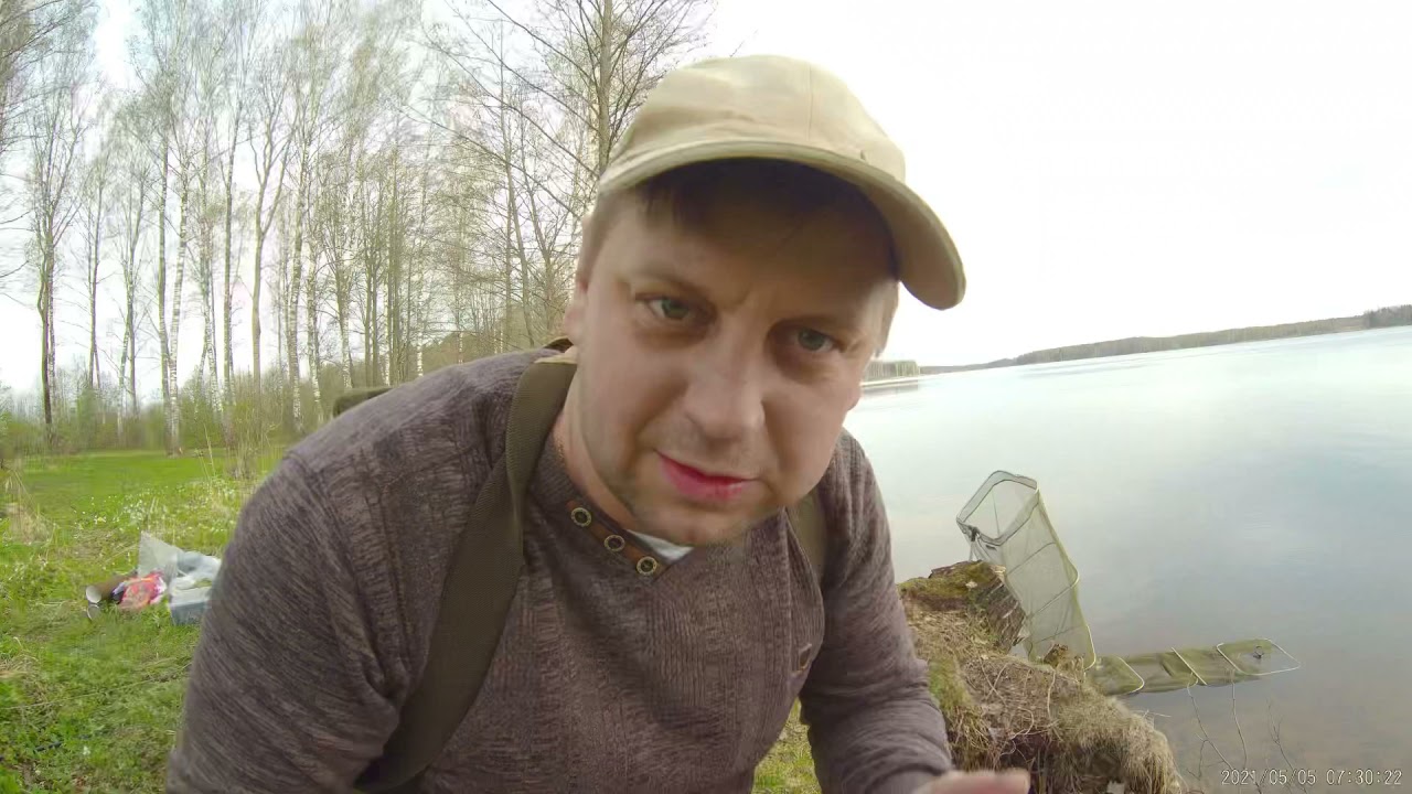 Фидер,как я поймал в холодном мае 2021,на Десногорском водохранилище. Часть 1 рыболовно трудовая