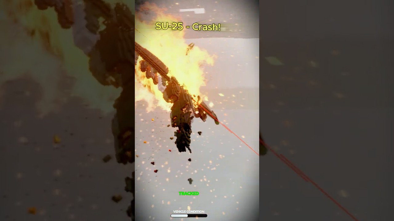 SU-25 Gets DEMOLISHED💥 | Epic Crash