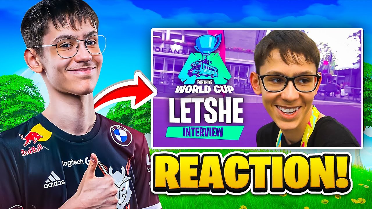 LeTsHe Reacts To Old Fortnite World Cup Videos!