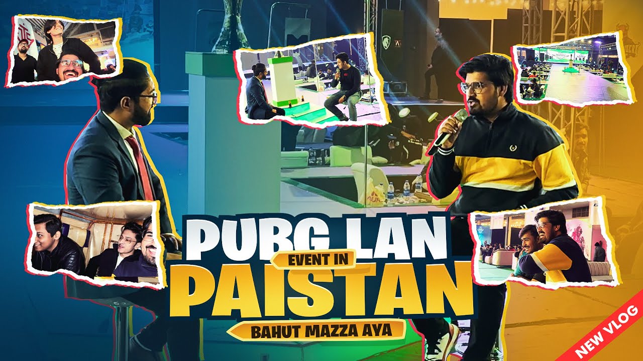 THE BIGGEST PUBG LAN EVENT IN PAKISTAN - MEETUP WITH ALL TEAMS