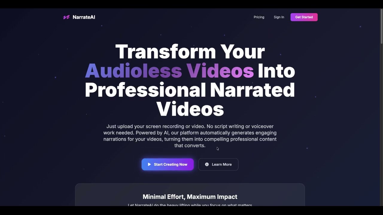 NarrateAI App Walkthrough: Step-by-Step AI Narration Guide