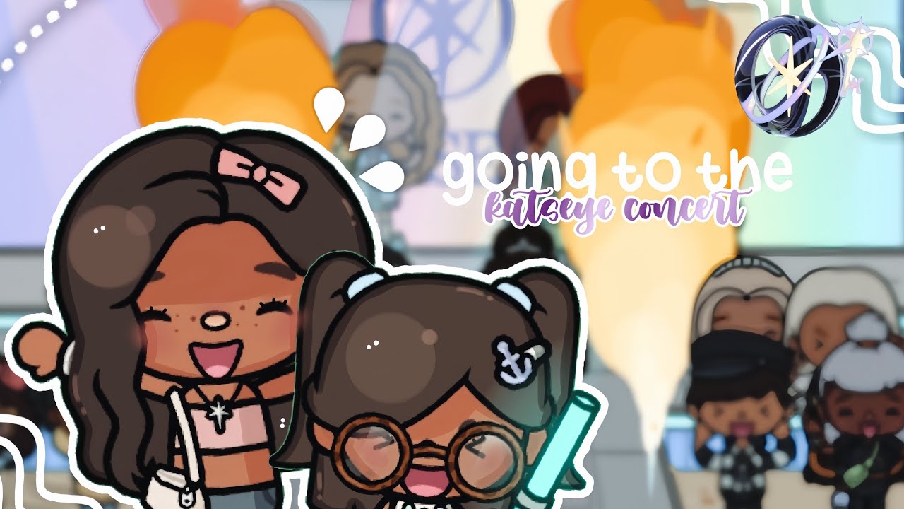 Going to the Katseye concert! 🌴☀💜 (Aesthetic) ❀ *🎙WITH VOICE🎙* . ݁₊ 𓆉 . ݁𓇼˖ . ݁ Toca boca roleplay