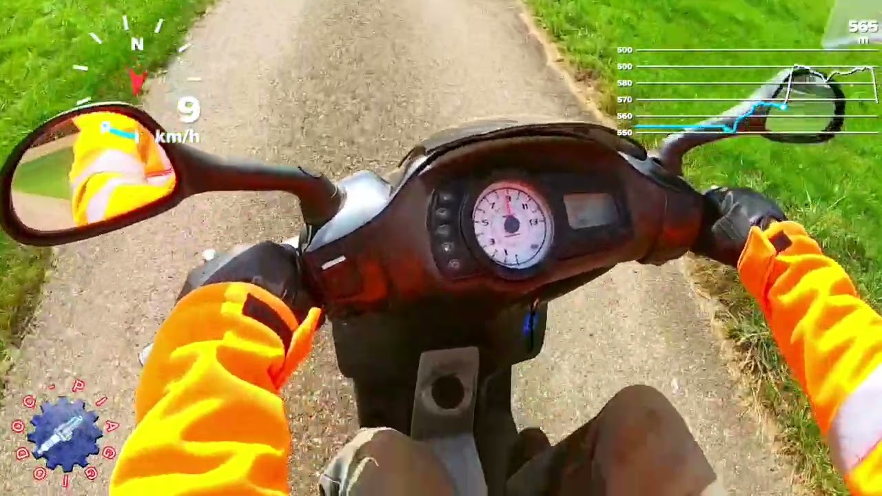✅PIAGGIO NRG POWER PUREJET TESTFAHRT NACH BESEITIGUNG VOM DRUCKVERLUST AM LUFT INJEKTOR ERFOLGREICH