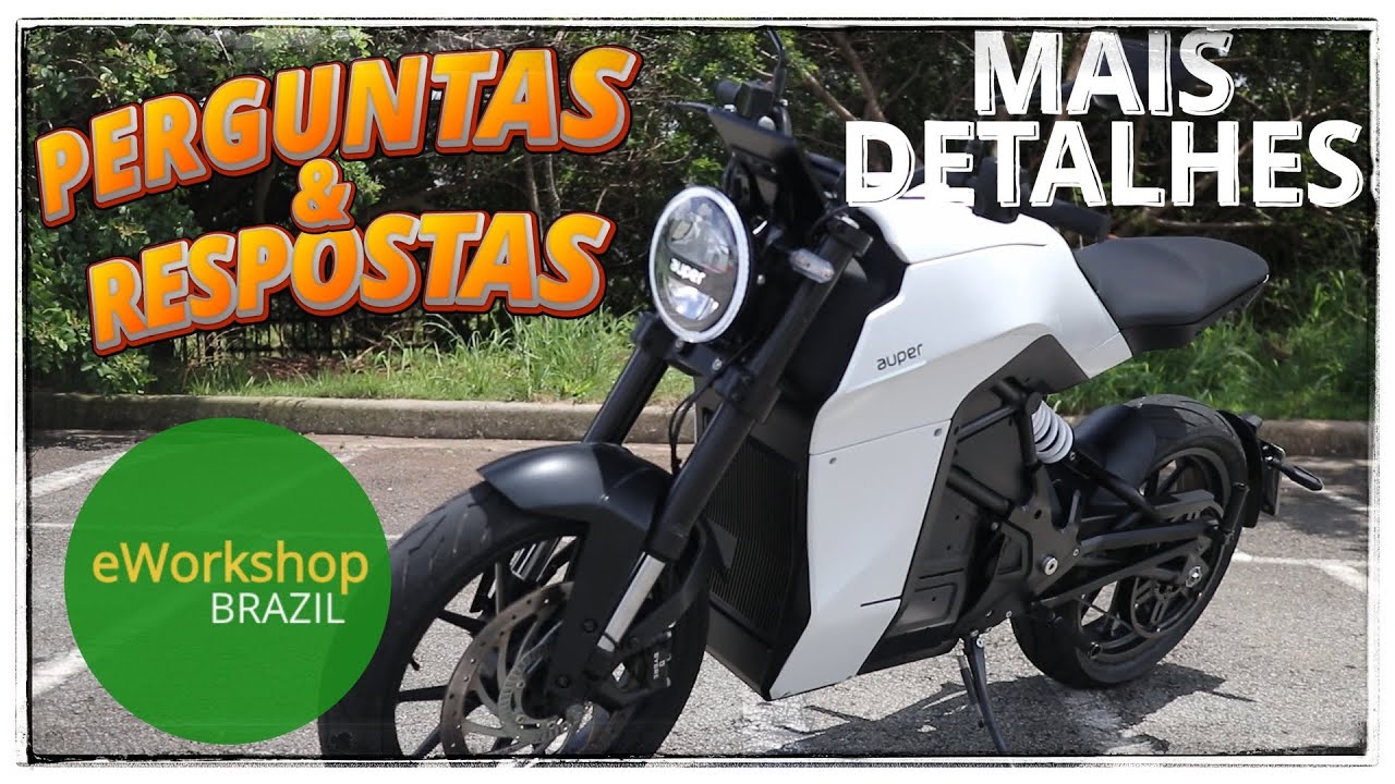 Respondendo Perguntas da #Auper 600 CE #Moto #Elétrica mais forte do Brasil
