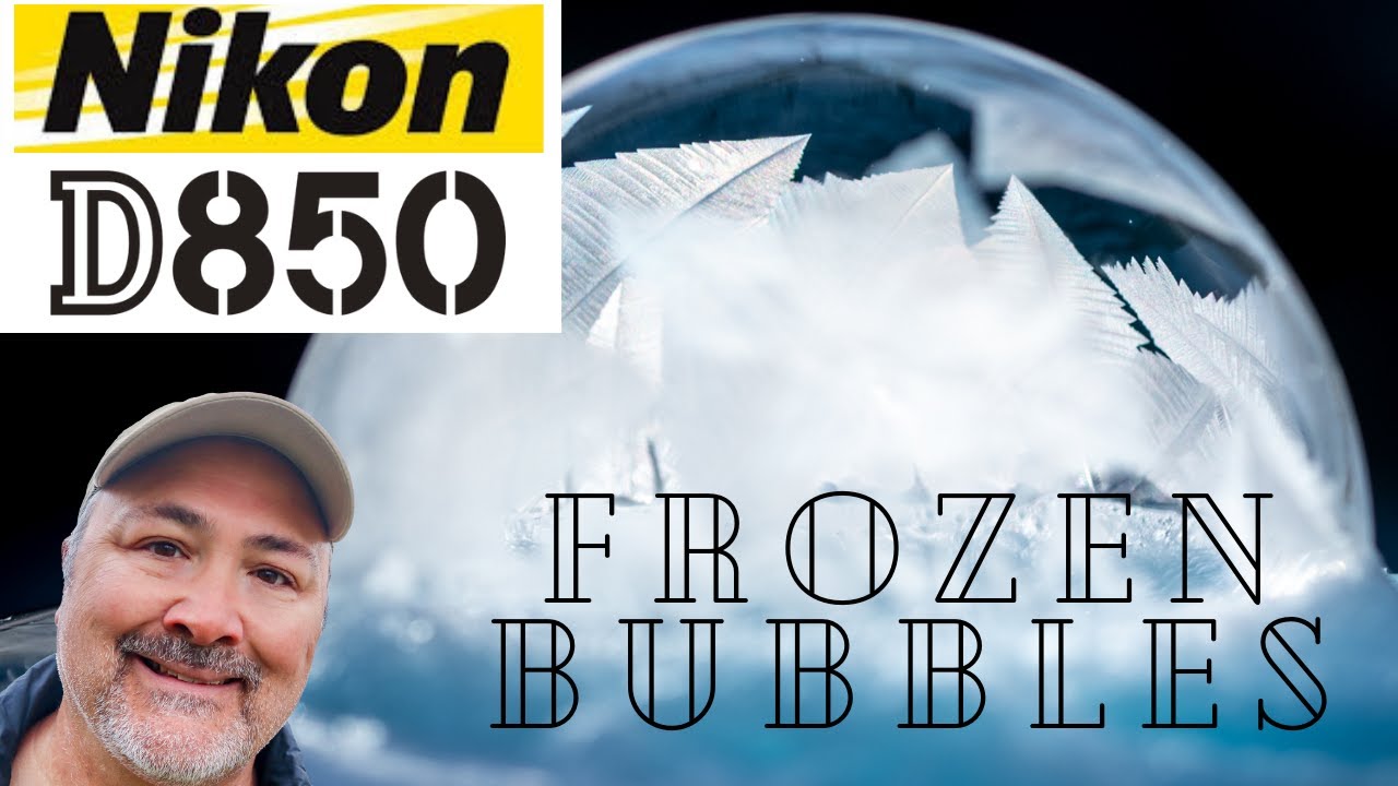 How To Shoot Frozen Bubbles! - STEP BY STEP - Experimental Photography with NIKON D500