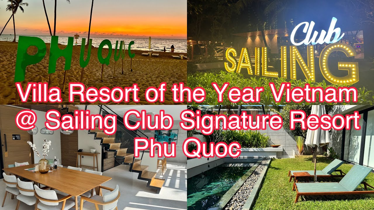 Доступная по цене роскошная вилла на Фукуоке в Sailing Club Signature Resort. Экскурсия по вилле,...