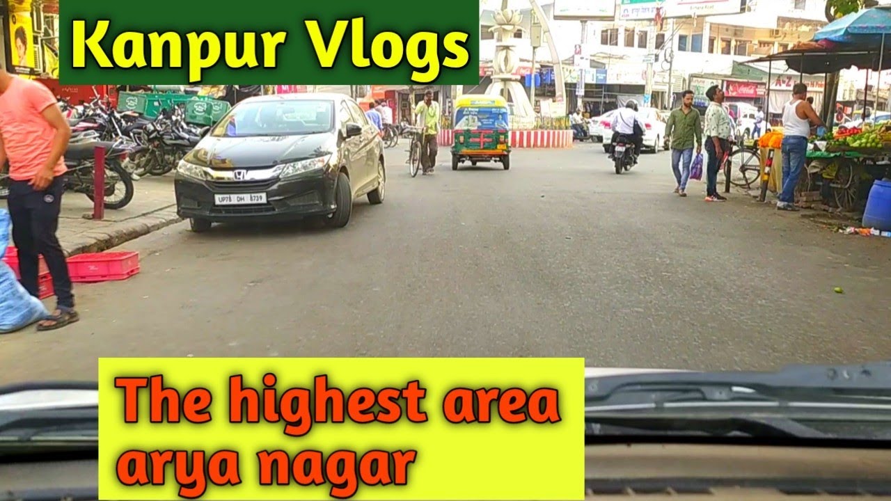 The Richest area of Kanpur city #AryaNagar !! Kanpur vlogs