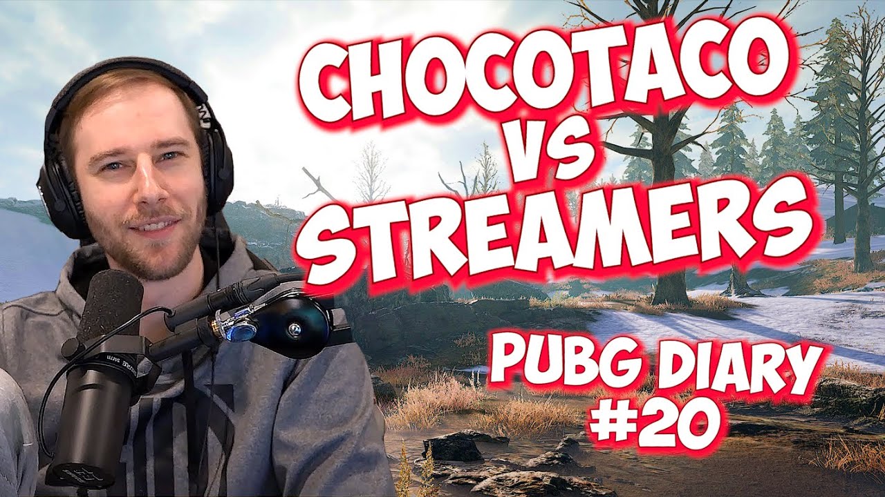 ChocoTaco vs Streamers | Streamer Vs Streamer | PUBG DIARY #20