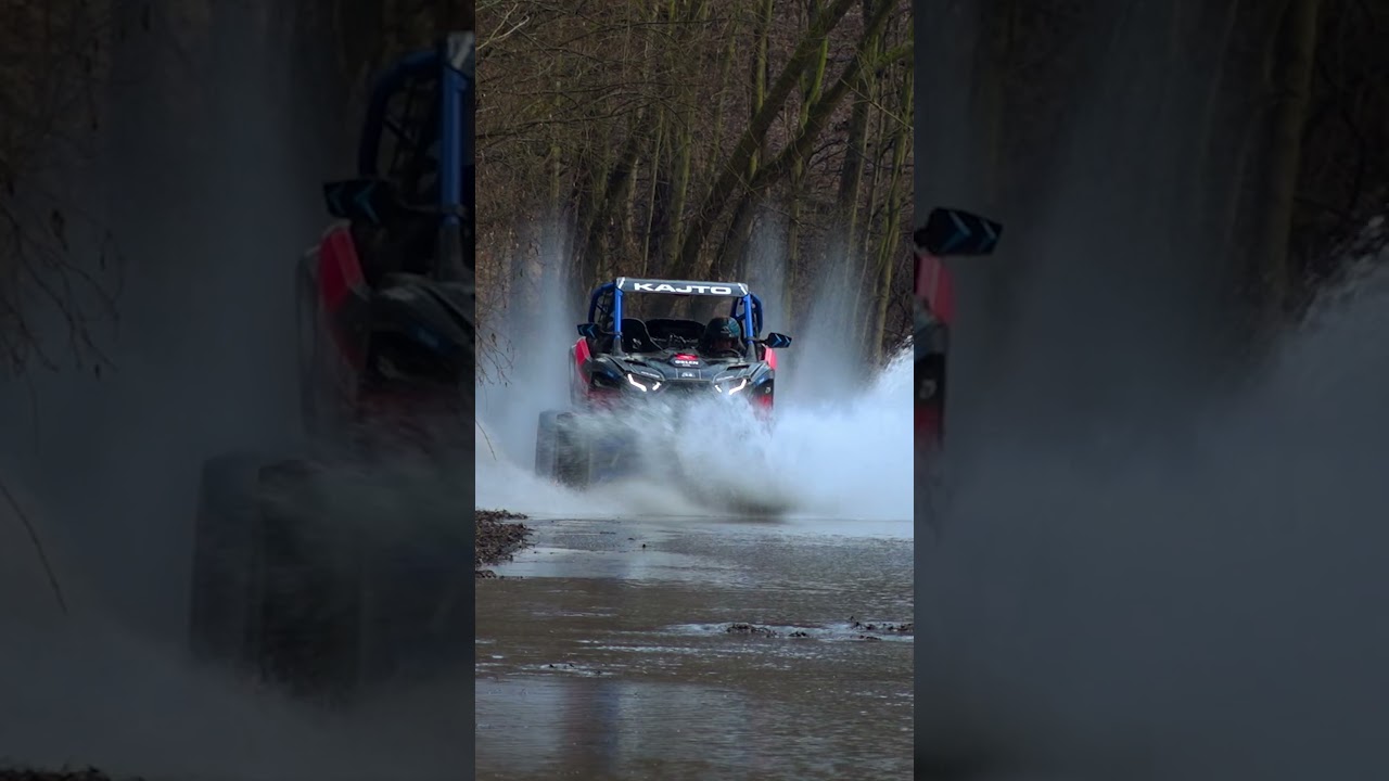 Zimny prysznic, ale było warto 😁 #shorts #slowmotion #watersplash #extreme #wrc #extremedriving