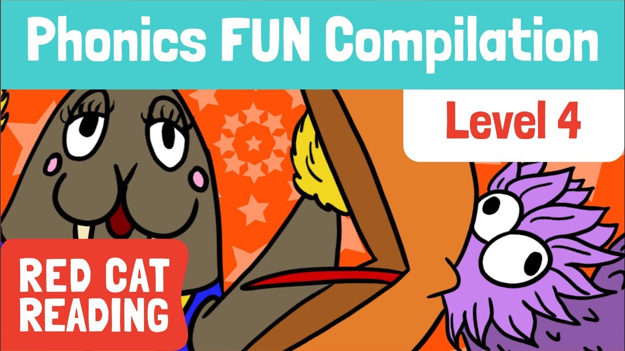 Fun Phonics | Level 4 | V, W, X, Y, Z | How to Read | Made by Red Cat Reading
