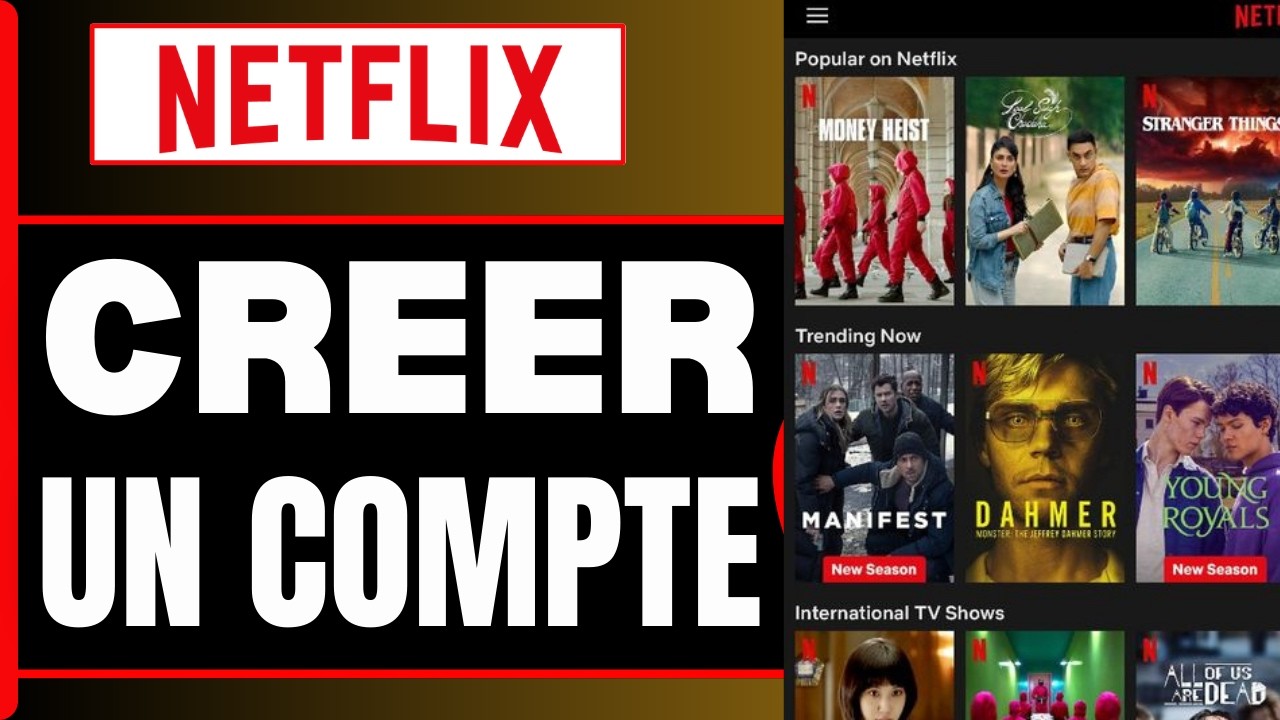 Comment Creer Un Compte Netflix Gratuit ( Facile )