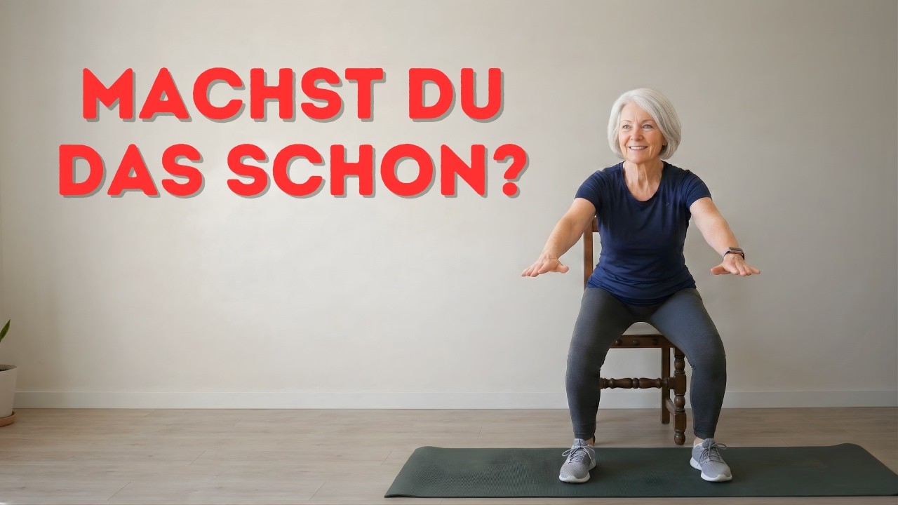 Diese 3 Übungen UNBEDINGT machen, wenn du über 67 bist