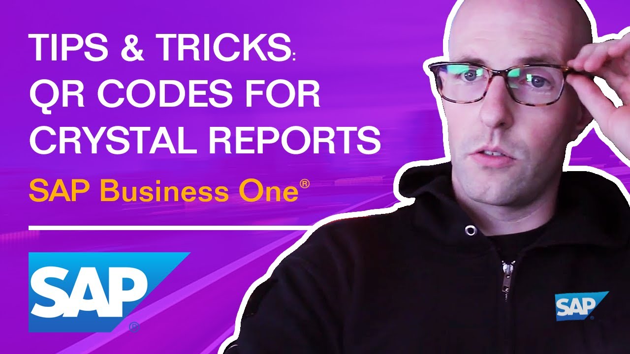 QR Codes for Crystal Reports in SAP Business One