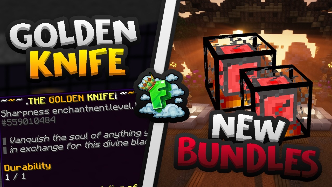 UNBOXING THE MOST *OP* SWORD + NEW BUNDLE OPENING!!! | FantasyCloud | Minecraft Factions
