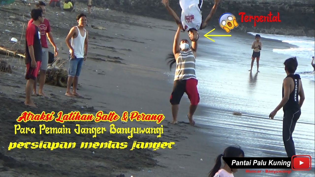 Latihan Salto & Perang Bareng Para pemain Janger Jaranan mantapkan skil & jurusnya Persiapan Mentas