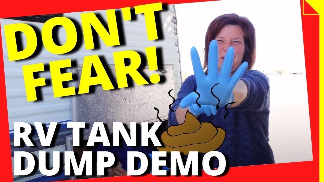 RV Dump Tank How To for Newbies with Demonstration