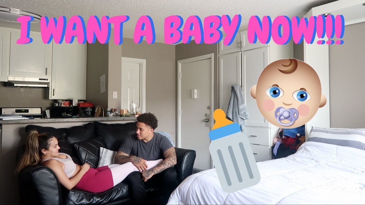 I WANT TO HAVE A BABY NOW PRANK ON GIRLFRIEND!! ** GETS REAL! **