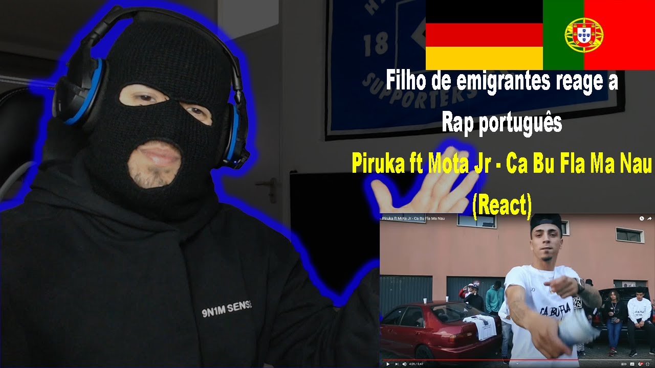 Piruka ft Mota Jr - Ca Bu Fla Ma Nau (React) I Filho de Emigrantes reage a Rap português#83