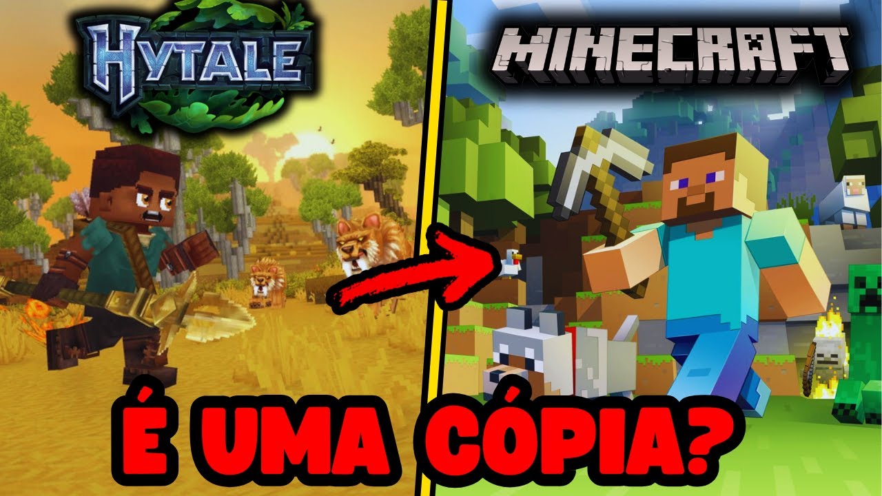 HYTALE A CÓPIA DO MINE? 