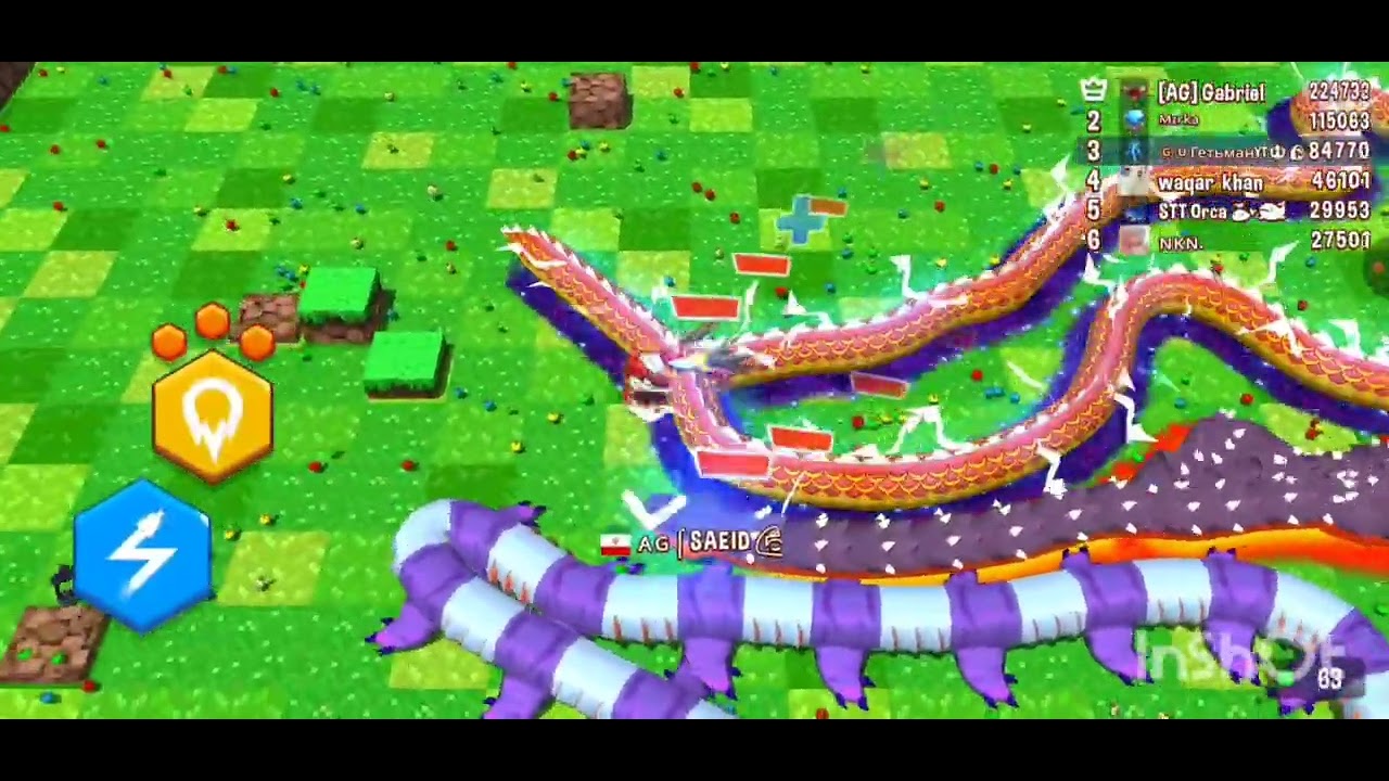 Snake rivals Полюваня на карті Minecraft