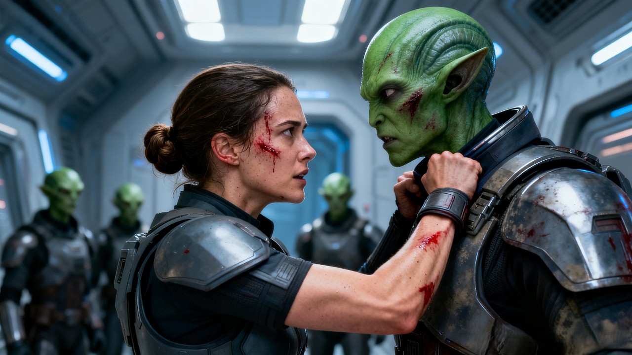 The Alien Bully Poured Acid on Her Arm &mdash; She Used the Same Hand to Deliver the Final | Sci-Fi Story