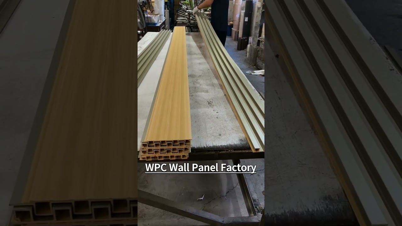 🎥 Fluted WPC Wall Panel Manufacturer | Indoor & Outdoor Production Line