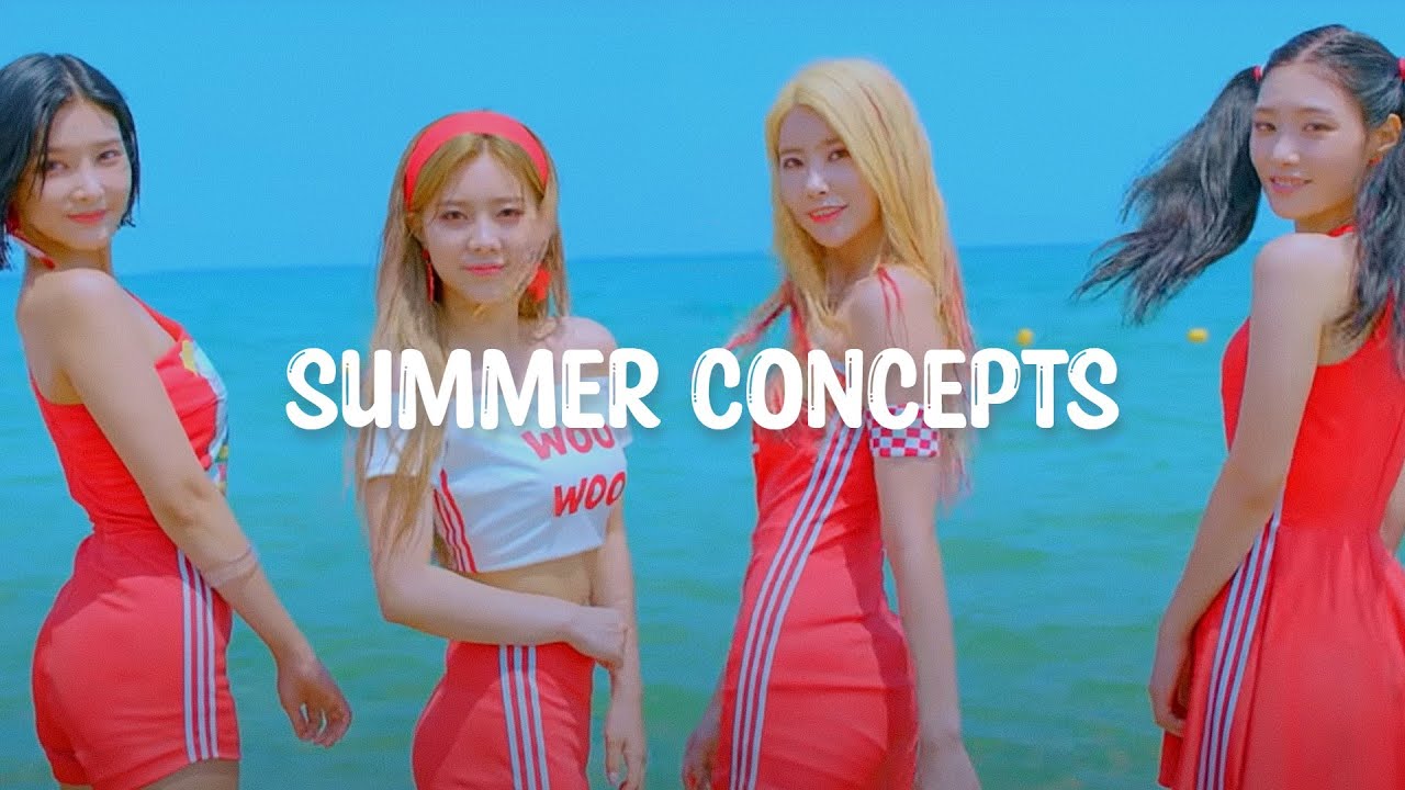 K-Pop Girl Group Summer Concepts