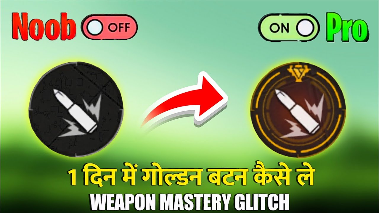 Weapon Mastery Firing Button Tricks || How To Get Mastery Fire Button || Golden Fire Button In ff 