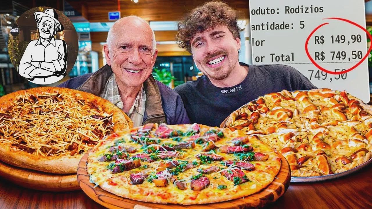 Inside Brazil's Most Expensive All-You-Can-Eat Pizza | Nono Ludovico Pizzeria