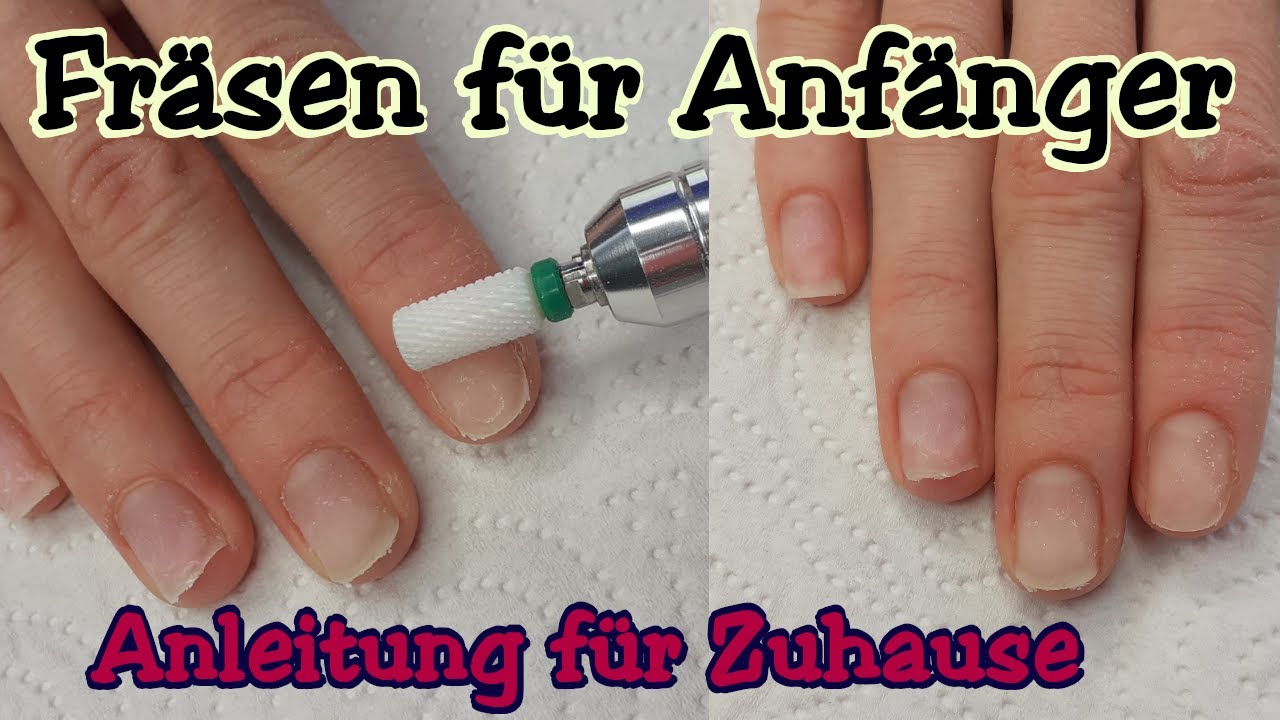 NÄGEL ENTFERNEN | ABFRÄSEN OHNE ANGST FÜR ANFÄNGER