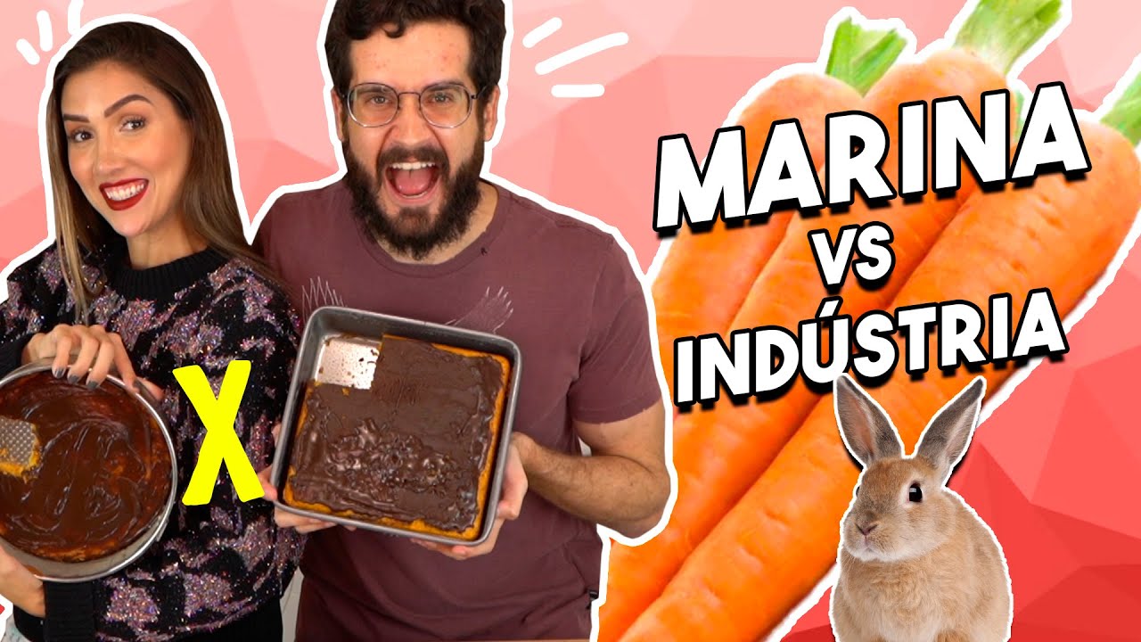 BATALHA | meu BOLO de CENOURA vs BOLO de MERCADO