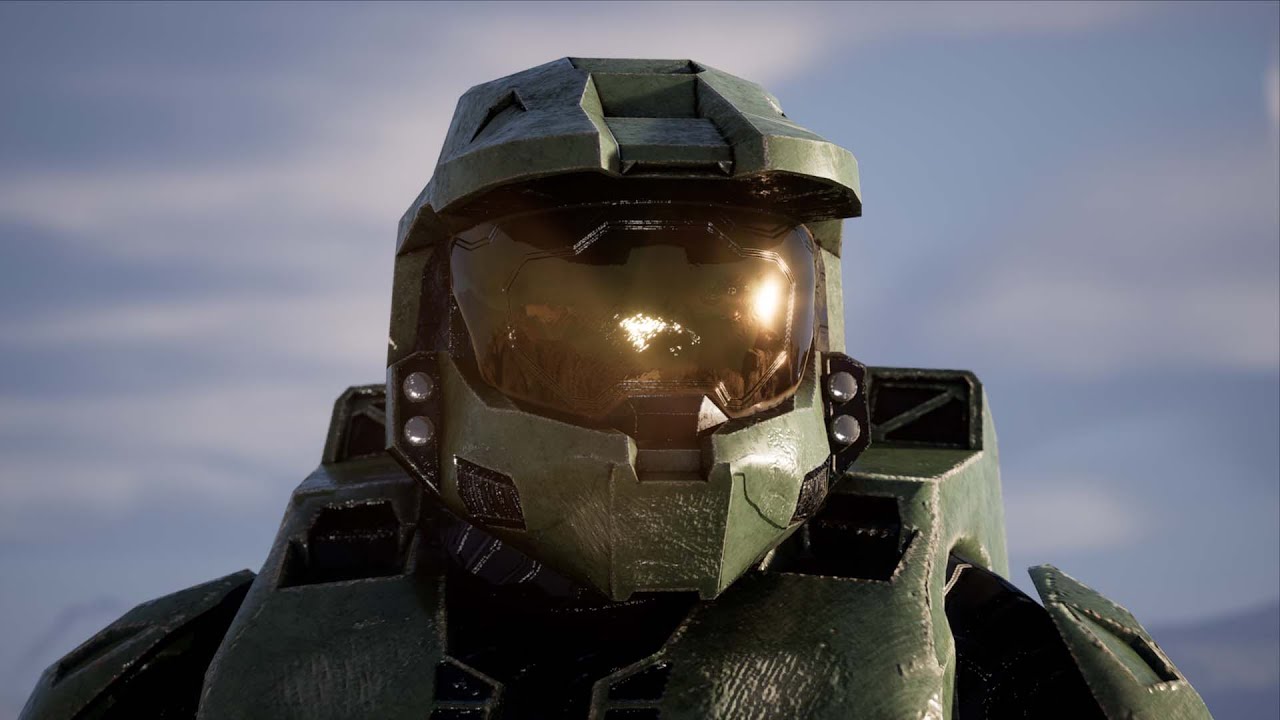 Halo 3 Announcement Trailer Remake with UE4 and C4D