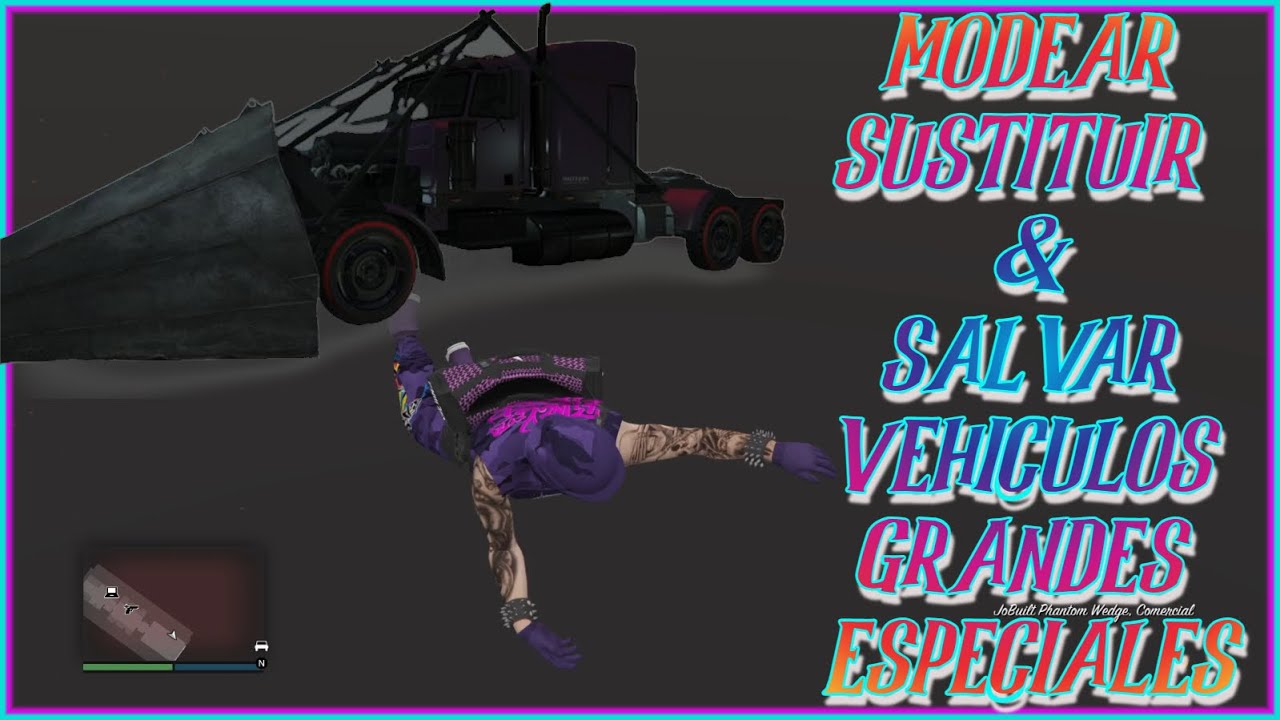 #CAR2CAR #MODEAR Y #GUARDAR #VEHÍCULOS #ESPECIALES DE GRAN TAMAÑO SIN #ESPACIOS #MUERTOS GTA5 ONLINE