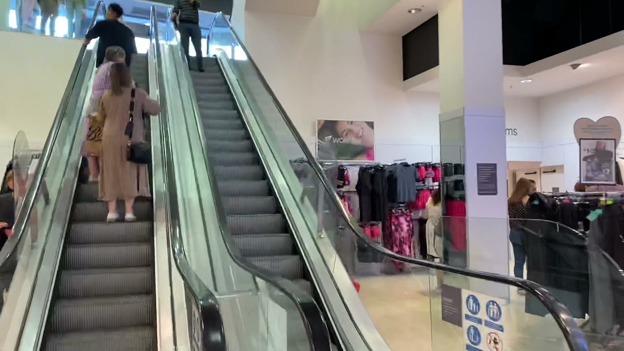 Otis Escalators at the Primark Entrance in Bristol