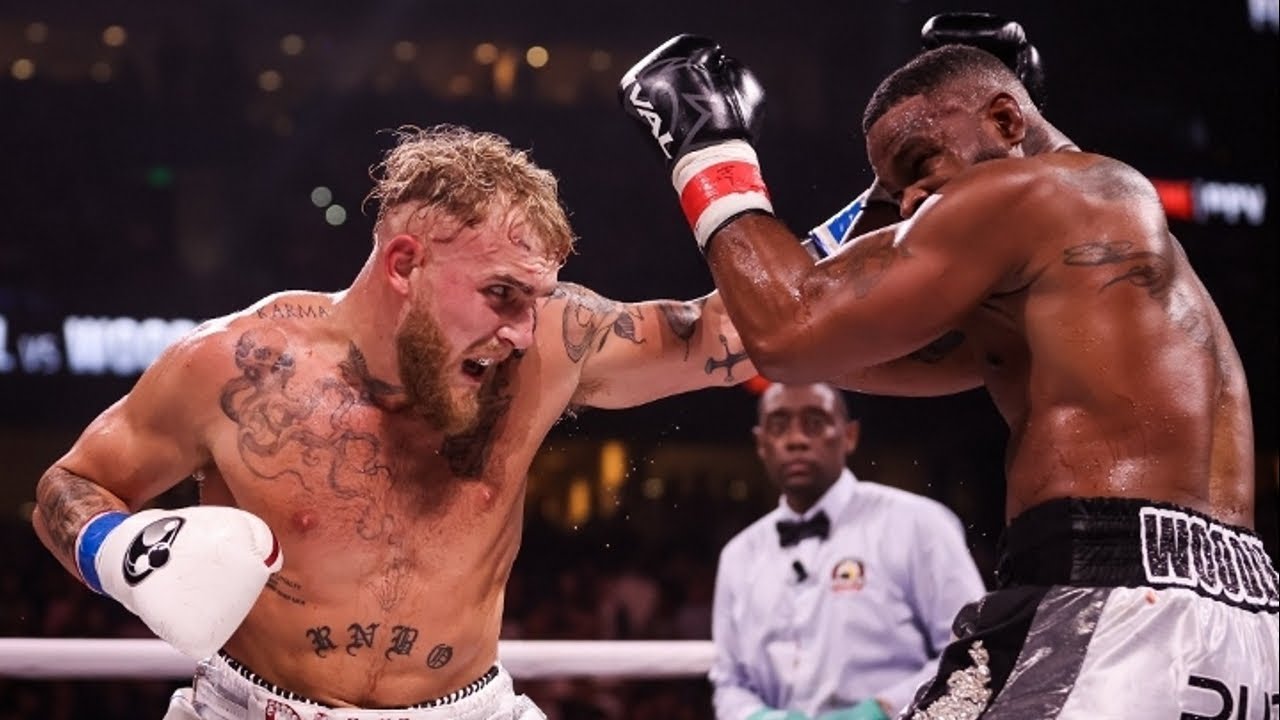 Jake Paul vs Tyron Woodley 2 - Highlights