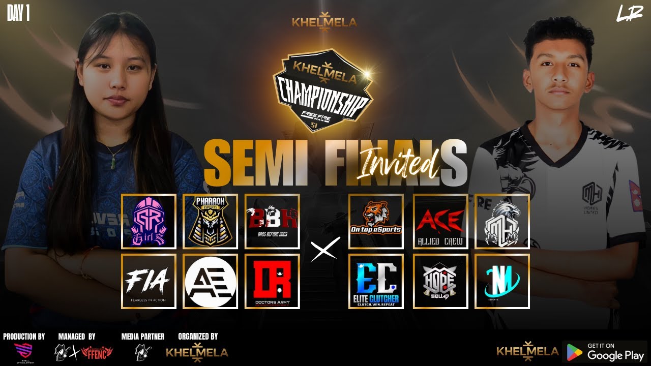 [LIVE] KHELMELA CHAMPIONSHIP || INVITED SEMI-FINALS || #freefire