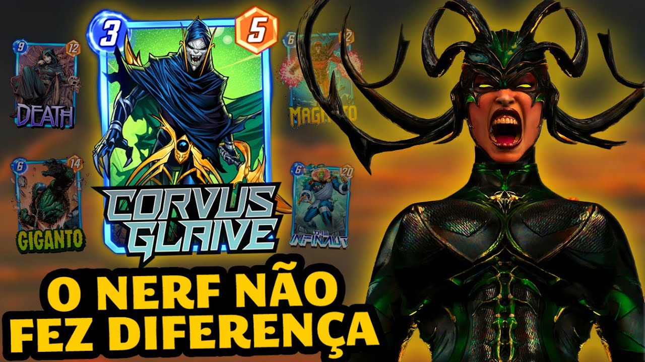 HELA É MUITO APELONA: A DEUSA DO SNAP NÃO SENTIU O NERF | Marvel Snap
