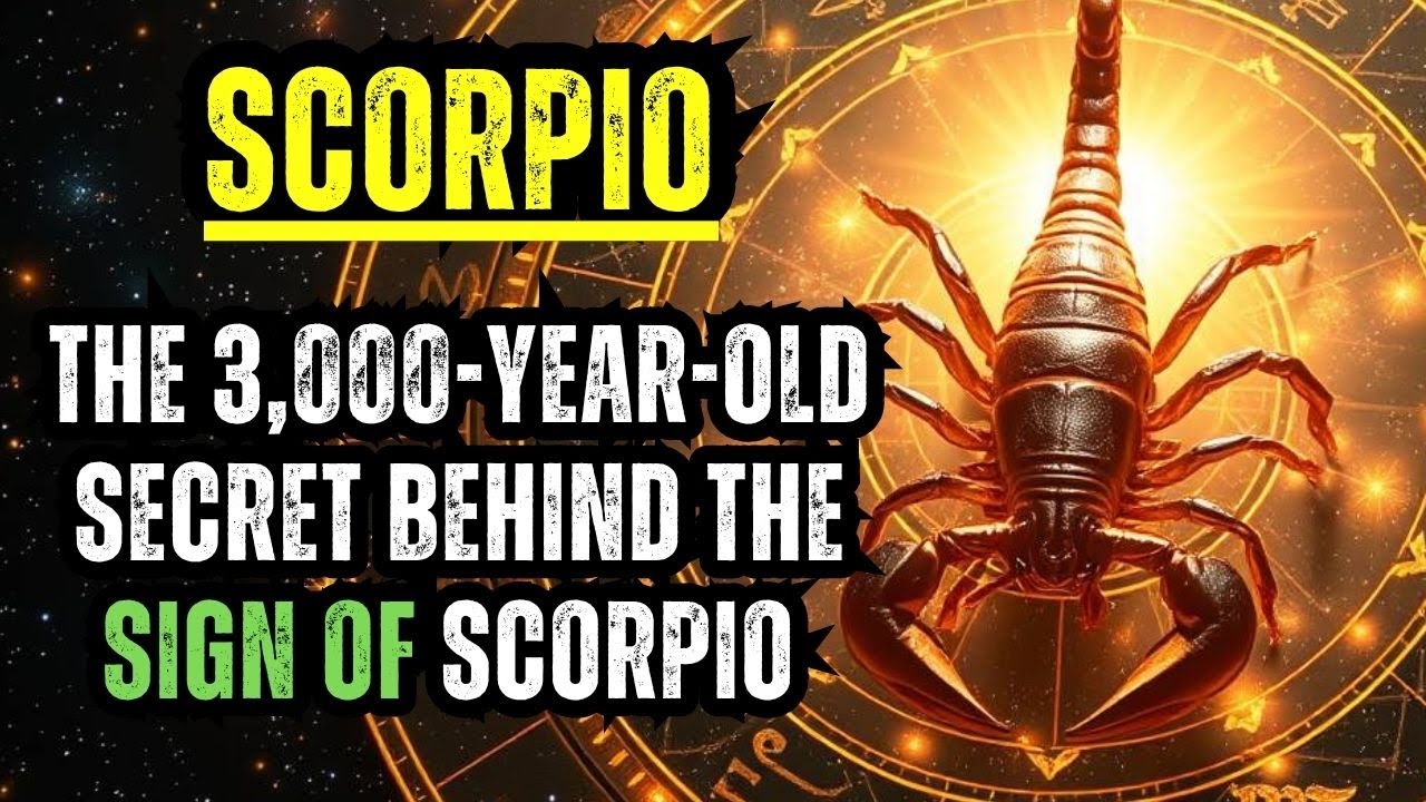 THE 3,000-YEAR-OLD SECRET BEHIND THE SIGN OF SCORPIO – IT’S TERRIFYING!