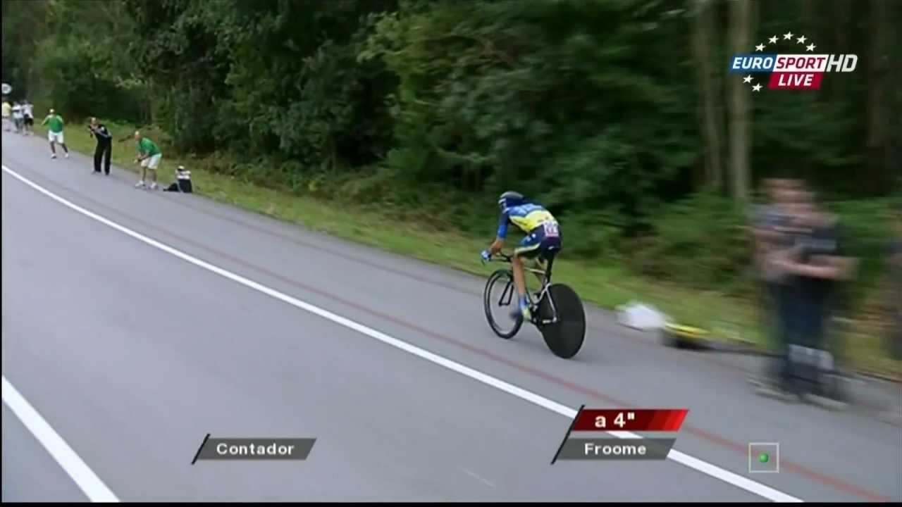 Vuelta 2012 Alberto Contador Individual Time Trial (highlights hd) stage 11