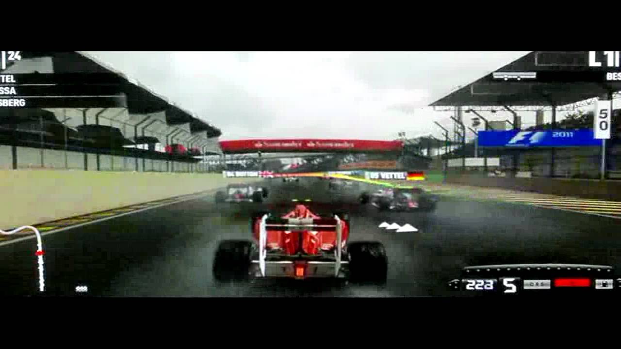 GAME PLAY FORMULA 1 2011 XBOX 360
