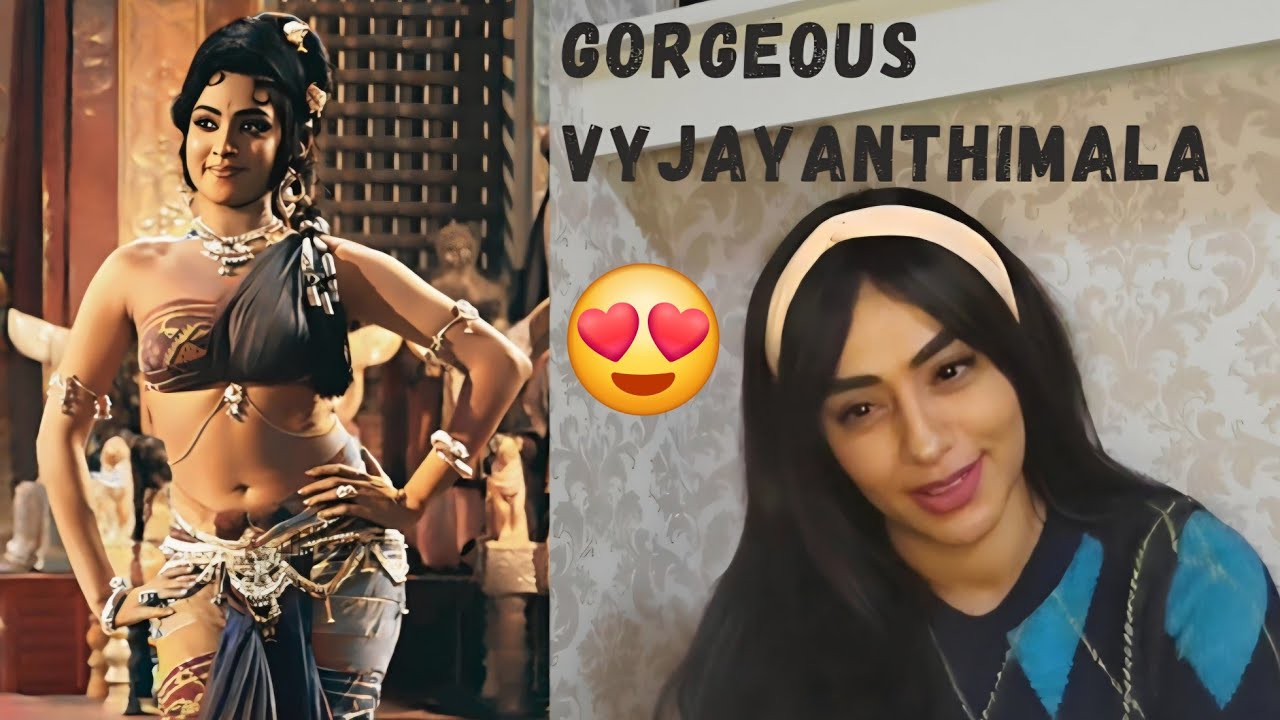 VYJAYANTHIMALA-AMRAPALI-DANCE FACE OFF-REACTION-SUNIL DUTT-SHANKAR JAIKISHAN-LEKH TANDON #hindisong